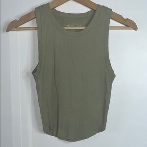 American Eagle Outfitters Sage Green Sleeveless Top